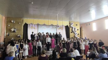 Выпускной в 9-х классах 